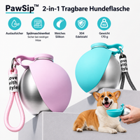 PawSip™ – Frisches Wasser für deinen Hund, überall unterwegs.