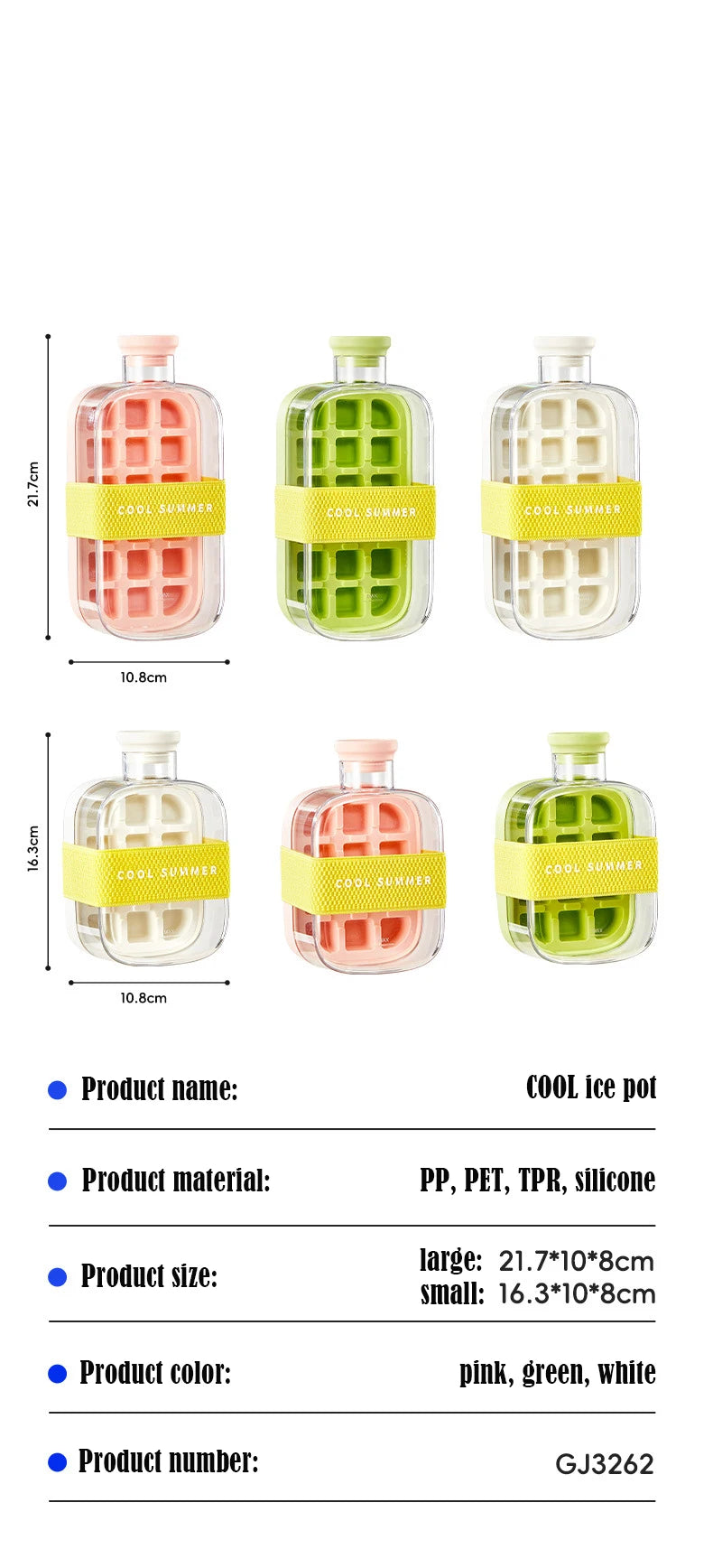 IceFlow™ macht perfekte Eiswürfel in Sekunden. Mit Deckel gegen Verschütten, hygienischer Entnahme und flexiblem Material für einfaches Herauslösen.