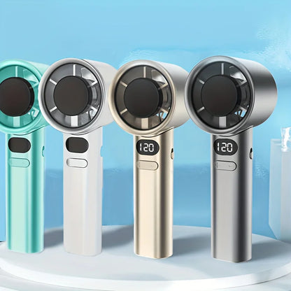AirFlow™ Mini Handventilator sorgt sofort für erfrischende Kühlung an heißen Tagen. Kompakt, leicht und ideal für unterwegs, Reisen und den Sommer.