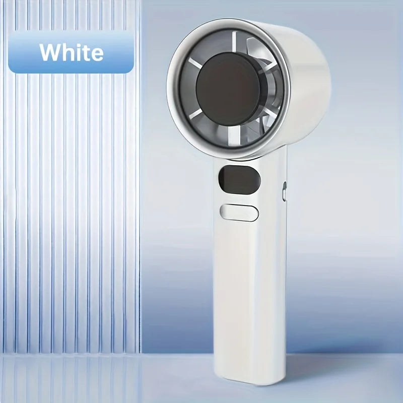 AirFlow™ Mini Handventilator sorgt sofort für erfrischende Kühlung an heißen Tagen. Kompakt, leicht und ideal für unterwegs, Reisen und den Sommer.