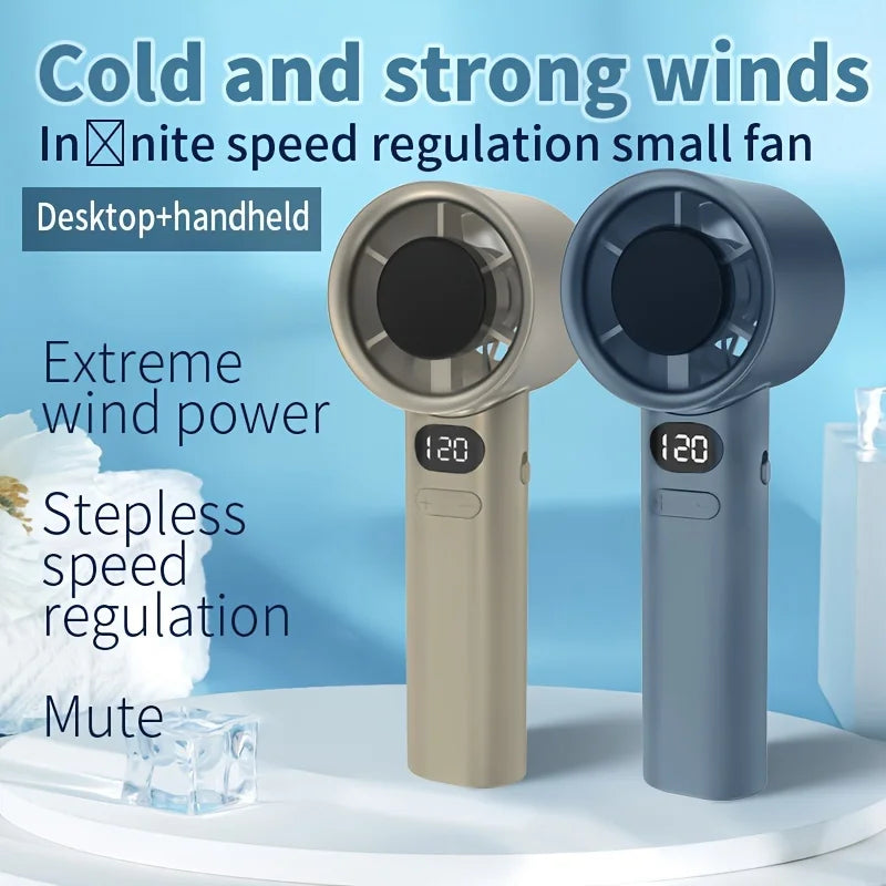 AirFlow™ Mini Handventilator sorgt sofort für erfrischende Kühlung an heißen Tagen. Kompakt, leicht und ideal für unterwegs, Reisen und den Sommer.
