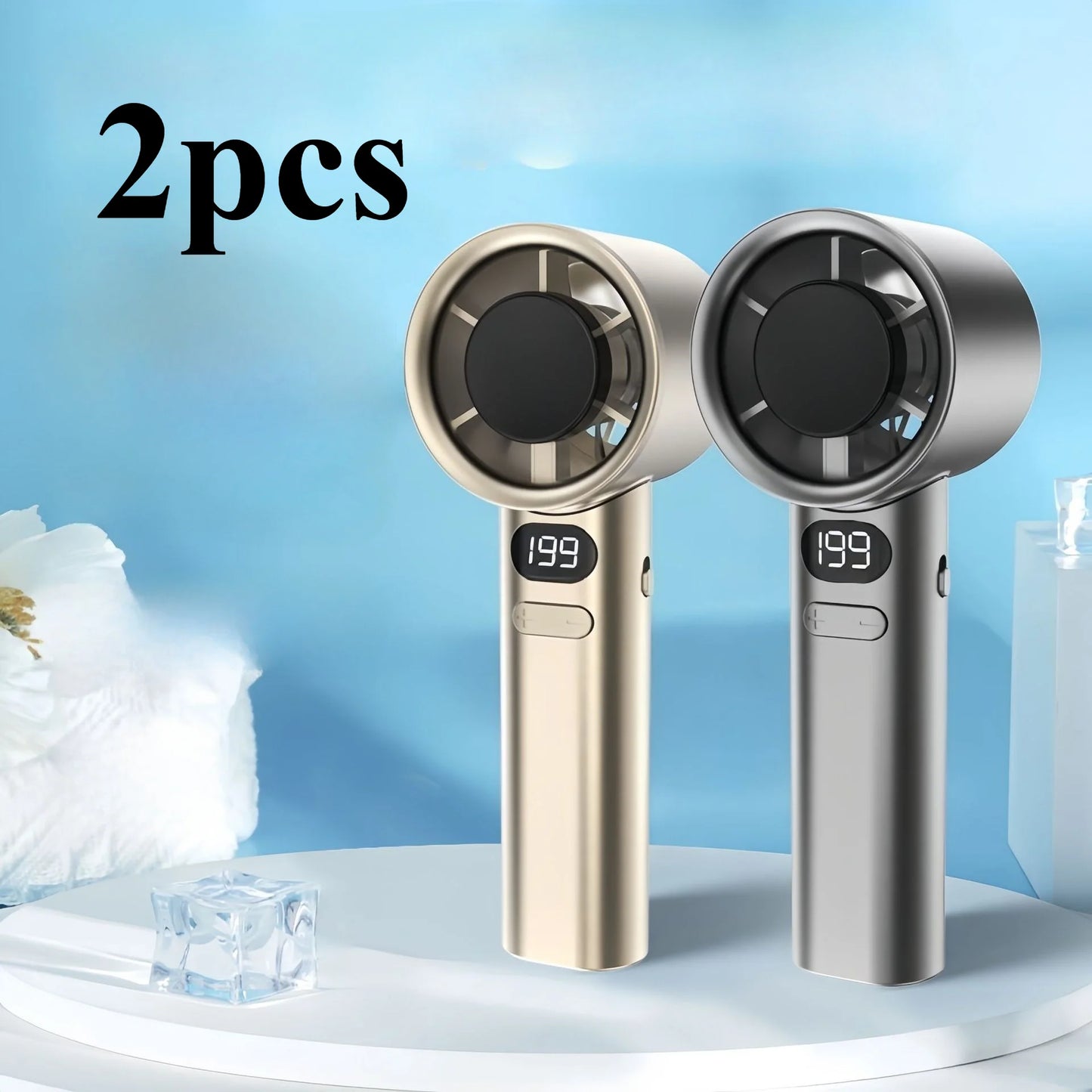 AirFlow™ Mini Handventilator sorgt sofort für erfrischende Kühlung an heißen Tagen. Kompakt, leicht und ideal für unterwegs, Reisen und den Sommer.