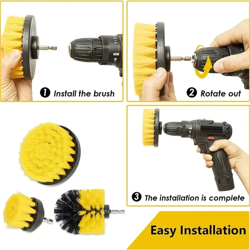 Powerful Scrubbing Brush Set