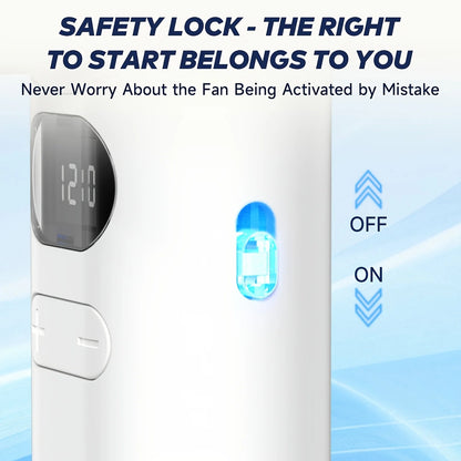 AirFlow™ Mini Handventilator sorgt sofort für erfrischende Kühlung an heißen Tagen. Kompakt, leicht und ideal für unterwegs, Reisen und den Sommer.