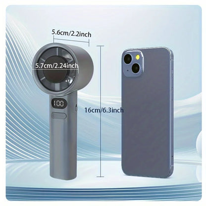 AirFlow™ Mini Handventilator sorgt sofort für erfrischende Kühlung an heißen Tagen. Kompakt, leicht und ideal für unterwegs, Reisen und den Sommer.