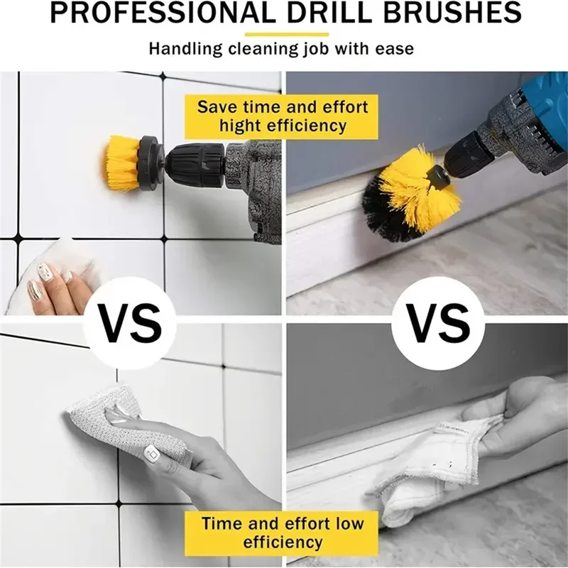 Powerful Scrubbing Brush Set