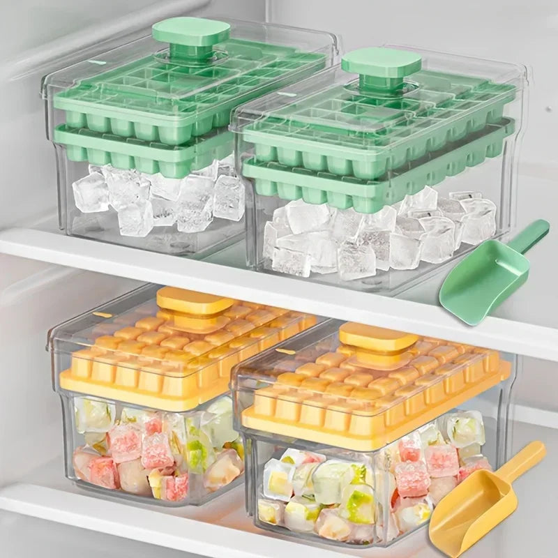 Easy-Release Ice Cube Tray Set
