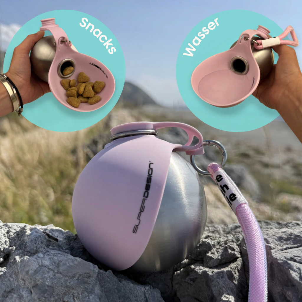 PawSip™ – Frisches Wasser für deinen Hund, überall unterwegs.