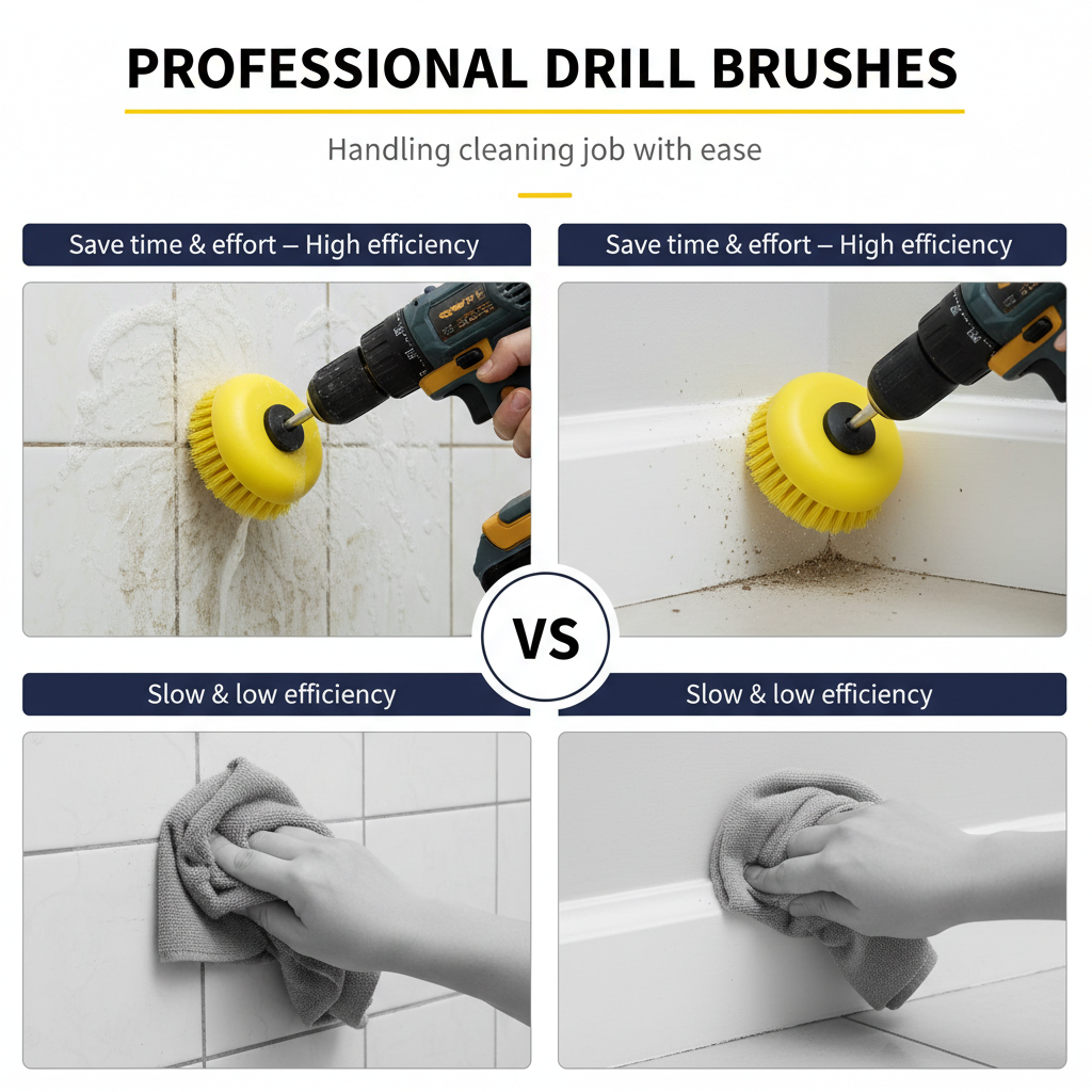 Professional Drill Brushes neu